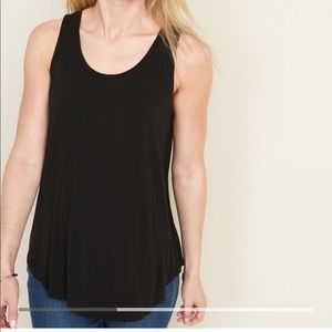 Black Luxe Tank Top